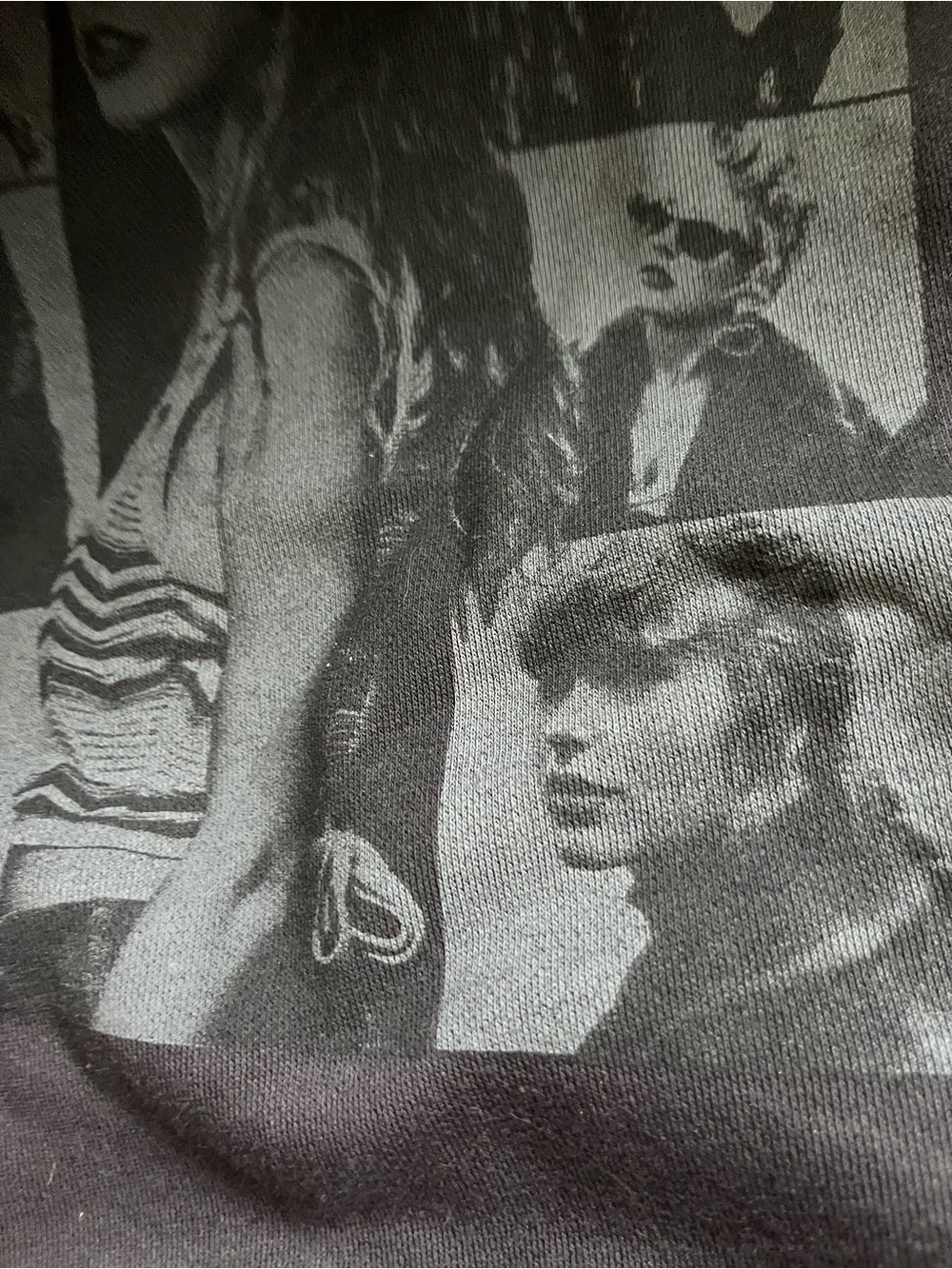 Taylor Swift Gray/Black Graphic Pullover Sweatshirt - Picture 3 of 7